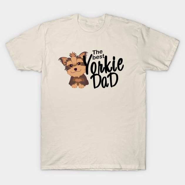 The best Yorkie Dad T-Shirt by cartoon.animal